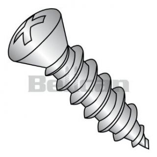 Bellcan BC 0828APO188 Phillips Oval Self Tapping Screw Type A Fully Threaded 18/8 Stainless Steel 8 X 1 3/4 (Box of 2000): Self Drilling Screws: Industrial & Scientific
