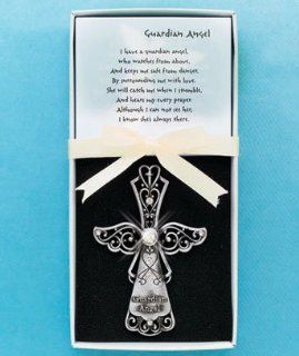 Lakeside Home Decor J4C ANG Jeweled Guardian Angel Sentiment Cross : Other Products : Everything Else