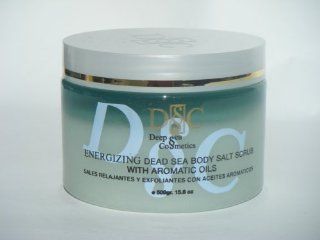 Deep Sea Cosmetics Dead Sea Energizing Body Scrub   Green Tea : Beauty