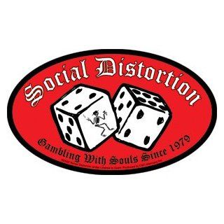 Social Distortion Punk Rock Music Band Sticker   Gambling with Souls Since 1979: Automotive