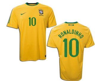 Official Nike Ronaldinho jersey   Brazil Home : Sports Fan Jerseys : Sports & Outdoors