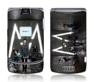 Zing Revolution MS M510098 Motorola RAZR  V3 V3c V3m  Maroon 5  Soon Skin: Cell Phones & Accessories