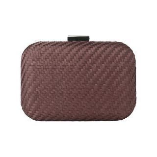 Phase Eight Praline Marl Becky Weave Clutch Bag