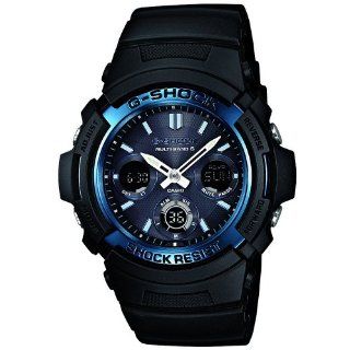 Casio Herren Armbanduhr XL G SHOCK Analog   Digital Resin AWG M100A 1AER: Casio: Uhren
