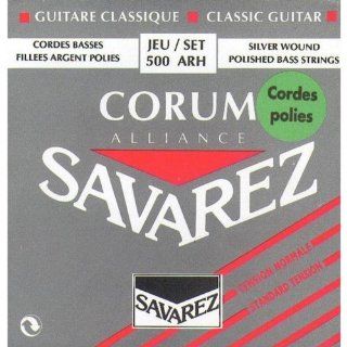 Savarez Saite fr Klassik Gitarre Corum Alliance 500 ARH. Standard tension. Rot<p><br>  Carbon. Silber poliert<p><br> : Musikinstrumente