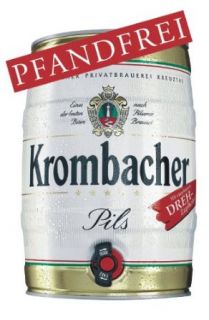 Krombacher Partyfass 5 Liter: Lebensmittel & Getrnke
