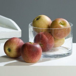 pfel Apfel Kunstobst Obst Dekoobst Deko knstliches Obst 7 cm, 2 Stk. Set: Küche & Haushalt