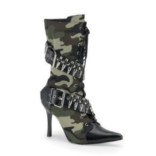 Funtasma Military High Heels Boots Militant 128: Schuhe & Handtaschen