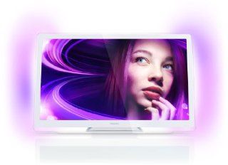 Philips 42PDL7906K/02 107 cm (42 Zoll) 3D LED Backlight Fernseher, EEK A (Full HD, 400 Hz PMR, DVB T/C/S, Smart TV, WiFi) wei mit vollflchiger Glasfront: Heimkino, TV & Video