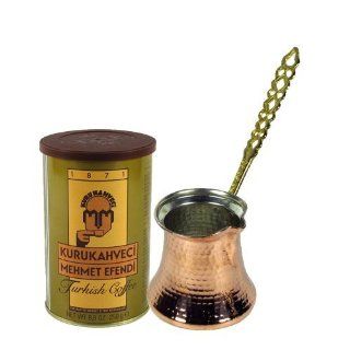 Turkish Coffee World Turkish Coffee Pot (cezve/ibrik) Brass Handle   XL 14 oz, Garden, Haus, Garten, Rasen, Wartung: Garten