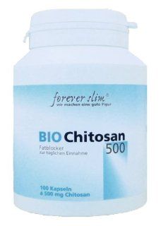 Bio Chitosan 500 Fatblocker 100 Kapseln: Drogerie & Körperpflege