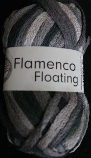 Flamenco Floating Grndl Wolle Accessoireswolle Schalwolle Effektgarn 50 g Farbe 66: Küche & Haushalt