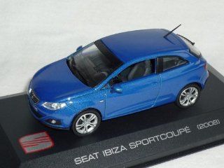 Seat ibiza Sc Sportcoupe Blau Metallic Ab 2008 6j 1/43 Altaya By ixo Modellauto Modell Auto SondeRangebot: Spielzeug