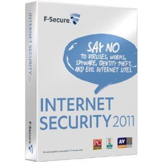 F Secure Internet Security 2011   3 User   12 Monate: Software