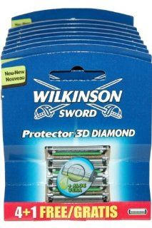 50 x WILKINSON PROTECTOR 3D DIAMOND KLINGEN NEU: Drogerie & Körperpflege