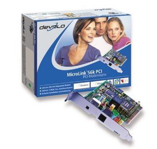 Devolo MicroLink 56k PCI Analog Modem: Computer & Zubehr