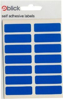 Blick Etiketten Vorteilspackung (5 Tten, 12 x 38 mm) blau: Bürobedarf & Schreibwaren