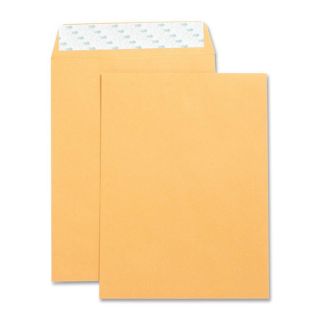 Kraft 10 inch x 13 inch Peel N Seal 28 pound Mailing Envelopes