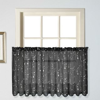 United Curtain Savannah Window Tier   Curtains