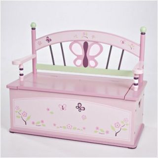 Sugar Plum Kids Storage Bench by Levels of Discovery