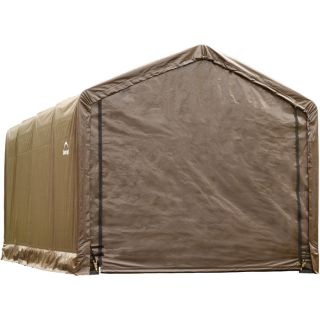 Shelterlogic ShelterTube — 20ft.L x 12ft.W x 11ft.H, Model# 62800  House Style Instant Garages