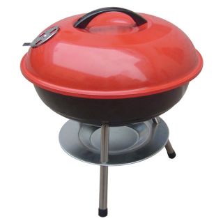 Brentwood BB 14 Red/ Black 14 inch BBQ Grill