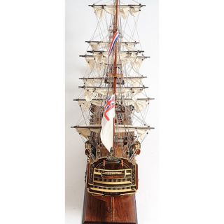 HMS Victory Painted Model Ship by Old Modern Handicrafts