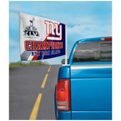 New York Giants Super Bowl XLVI Champion Truck Flag  
