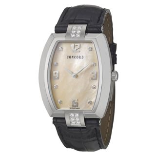 Concord La Scala Mens Steel Quartz Watch