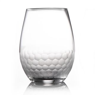 Fitz and Floyd Daphne Stemless Goblets Set of 4   16650662  