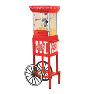 Nostalgia Electrics Vintage Collection 2.5 oz. Kettle Popcorn Cart
