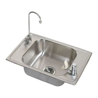 Celebrity 25 x 17 Classroom Kitchen Sink with Faucet