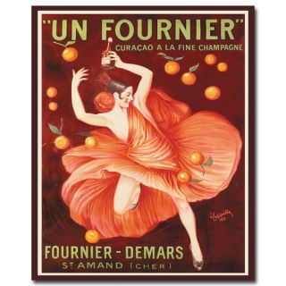 Un Fourneir Vintage Advertisement on Wrapped Canvas