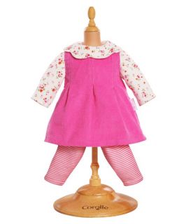 Corolle Baby Doll Fashions Les Classiques Corduroy Dress Set