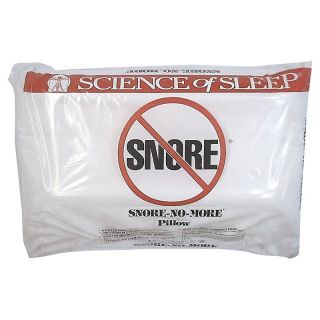 Snore No More® Memory Foam Pillow   Bed Pillows
