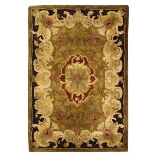 Safavieh Classic CL234B Area Rug   Gold/Cola   Area Rugs