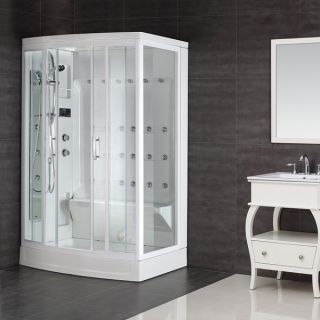 Aston White 24 jet 85 inch Steam Shower   13763771  