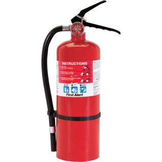 First Alert Commercial Fire Extinguisher — 2-Pk., Class 3-A 40-B:C, With Wall Mounting Hook, Model# PRO5  Fire Extinguishers