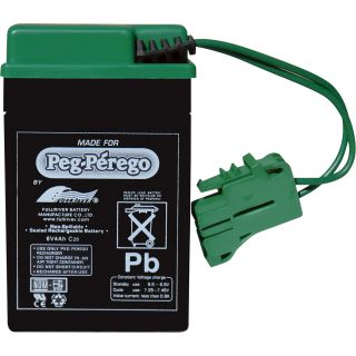 Peg Perego 6 Volt Replacement Battery, Model# IAKB0509  Diggers   Ride Ons