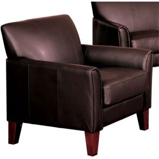 Yorkshire Leather Club Chair   Accent Chairs