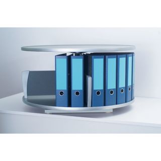 Deluxe Desktop Binder & File Carousel Shelving