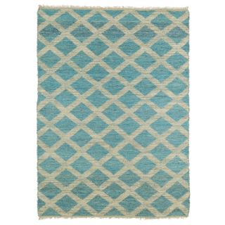 Kaleen Kenwood Reversible Beige & Teal Area Rug