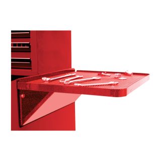 Homak Side Shelf for Homak Pro 27in. Rolling Tool Cabinet — Red, Model# RD08032601