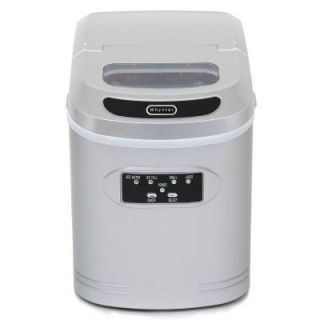 Whynter 27 lb. Compact Portable Ice Maker in Silver IMC 270MS