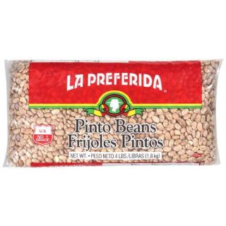 La Preferida: Beans Pinto, 4 Lb