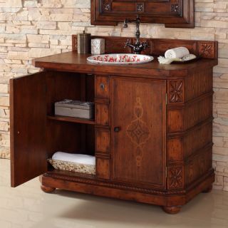 James Martin Furniture Charleston 42 Single Bathroom Vanity with Wood
