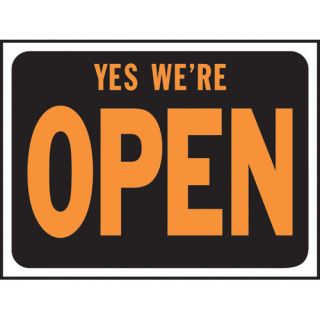 Hy Ko Yes We're Open Sign (Set of 10)