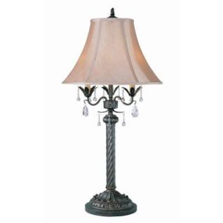 Illumine 33.5 in. Antique Bronze Table Lamp CLI LS491354