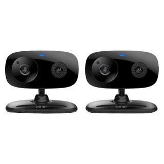 Motorola FOCUS66 BLK2 Wi Fi Home Video Monitoring with Two Cameras
