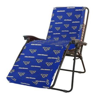 College Covers NCAA West Virginia Outdoor Chaise Lounge Cushion